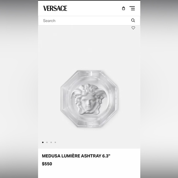 Versace Other - Authentic Versace crystal ash tray